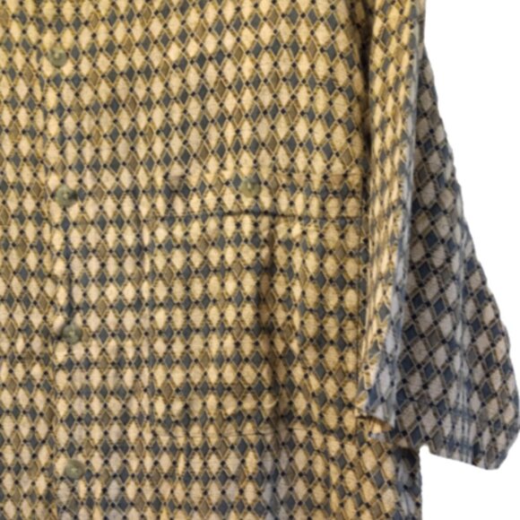 Campia Moda Men’s Hawaiian Shirt Size S Short Sleeve Button Point Collar - Picture 8 of 15